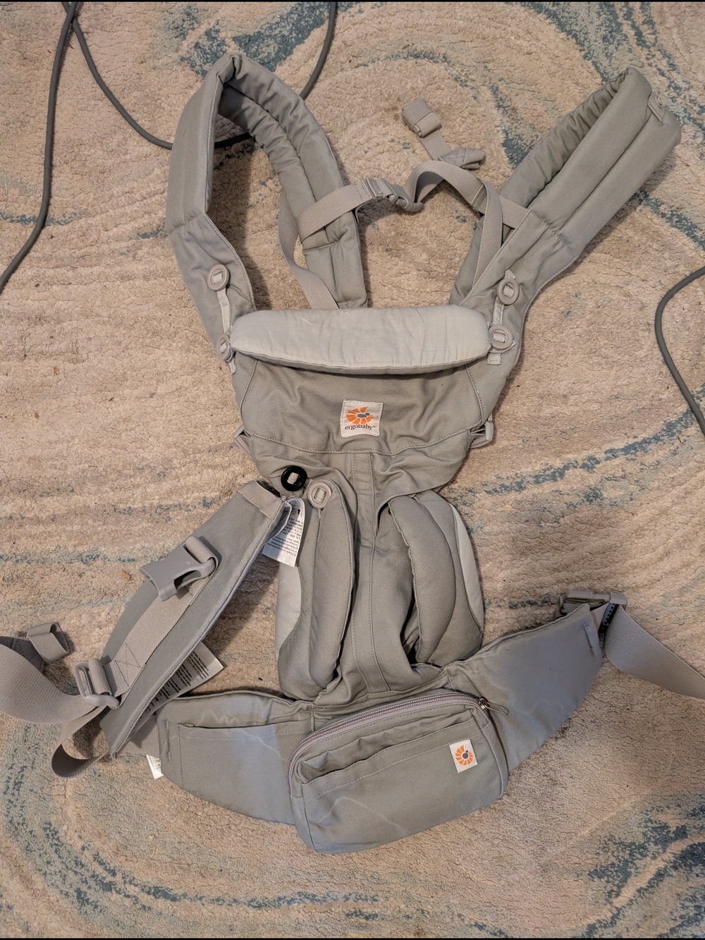 Ergobaby Soft Structured Carrier in Gray